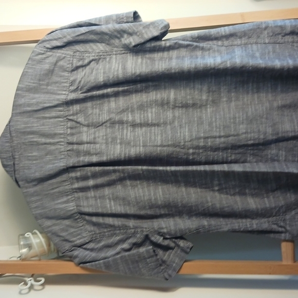 🏷5/25 Structure Gray Small Button Shirt box 25 - Picture 5 of 5